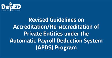 central office deped|DepEd Automatic Payroll Deduction System (APDS) Program.